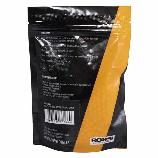 Balines Plastico 6mm Pvc 0.25g x4000 Airsoft
