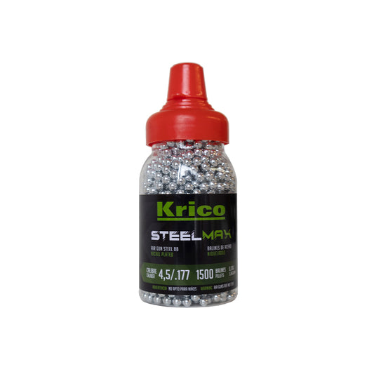 Balines de Acero Esféricos Bbs Cal.4.5 Mm x 1500 P/ Aire