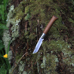 Cortapluma Clásica Inox N°08 Nogal