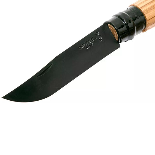 Cortaplumas plegable N°08 Acero negro