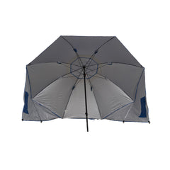 Sombrilla con rompeviento Azul