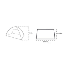 Carpa Playera I Automática 1.9mts con Bolso