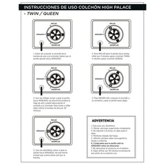 Colchon Inflable Electrico HIGH PALACE Twin