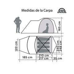 Carpa familiar Licanray XR4