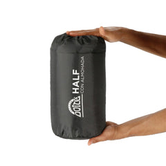 Colchoneta inflable HALF con almohada