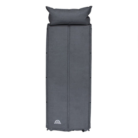 Colchoneta inflable HALF con almohada