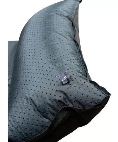 Colchoneta inflable HALF con almohada
