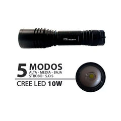 Linterna Pointmax 800r Lumens Recargable