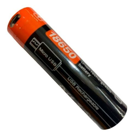 Pila Batería 18650 Recargable Raptor 4800mAh 3.7V 2 Unidades