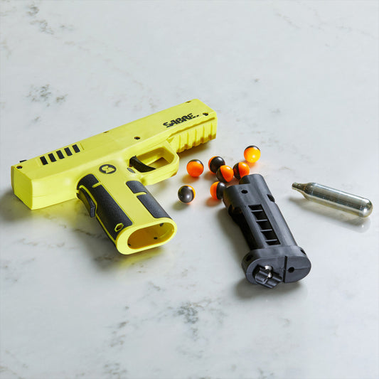 Pistola Traumática + 2x cartuchos CO2 Calibre 0.68