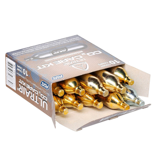 Capsula CO2 12g Ultrair 9 reguladores + 1 lubricante