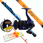 Combo Pesca Caña Lagoon + Reel + Accesorios