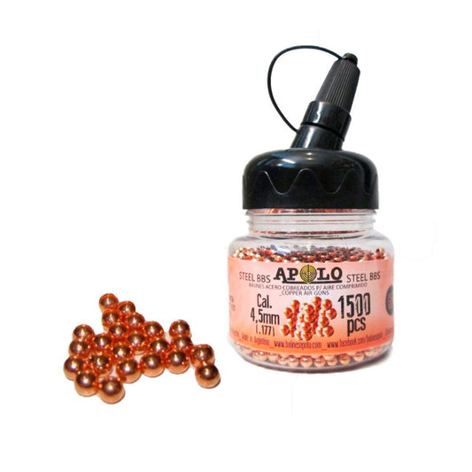 Balines esfericos 4.5mm x1500 Pistolas Aire Comprimido