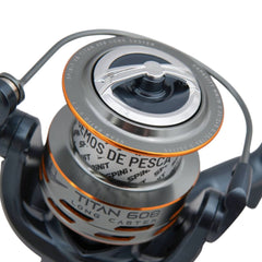 Reel V8 TITAN 608 Long Caster 4.7 8 rulemanes