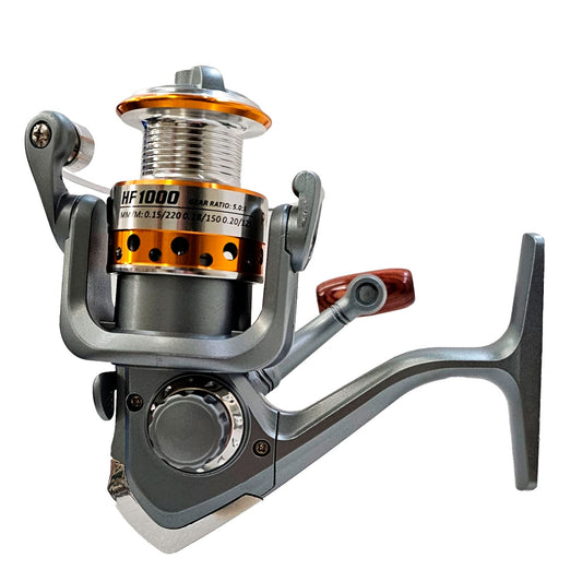 KIT PESCA Caña 2.10m + Reel HF 1000 13 rul + Multi + Caja con Señuelos
