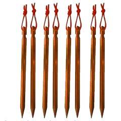 Set estacas aluminio x8 uds