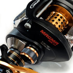 Reel rotativo Magma 206 Zurdo Baitcasting