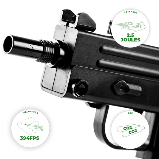 Pistola Cobray Ingram M11 Gnb  Bb 4.5mm