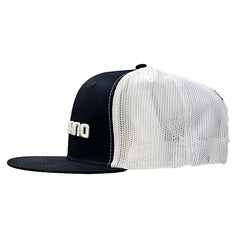 Gorra Trucker Visera Recta Azul