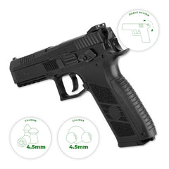 Pistola Co2 P-09 GBB 4.5mm