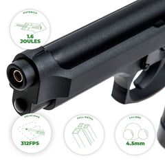 Pistola Co2 FULL METAL BLOWBACK Bersa X9