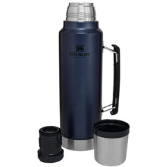 Termo Classic 1 Litro Azul Tapon Cebador 360