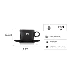 Taza DAYBREAK Cup + Plato 192 ml