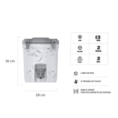Expendedora ADVENTURE Fast Flow 7.5L