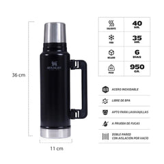 Termo Clasico 1.4 Lt. Asa Plegable