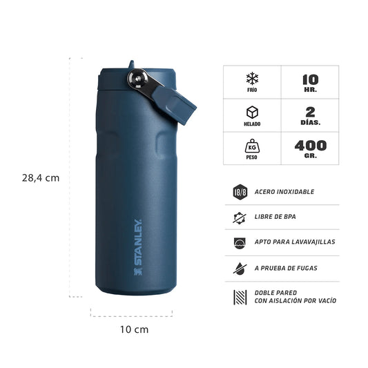 Botella Térmica Iceflow Aerolight Flip straw 710 ml