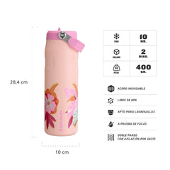 Botella Térmica Iceflow Aerolight 710 ml Floreado Tropical