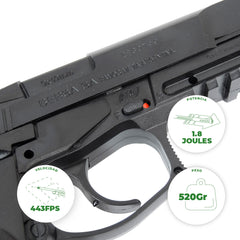 Pistola Co2 Bersa Thunder 9 Pro 6mm Balines