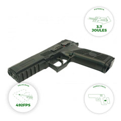 Pistola Co2 P-09 GBB 4.5mm