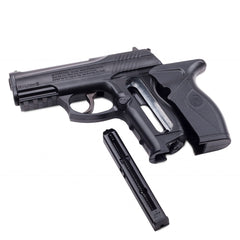 Kit Pistola P10 + Gafas De Tiro + 2 Garrafas + Bbs