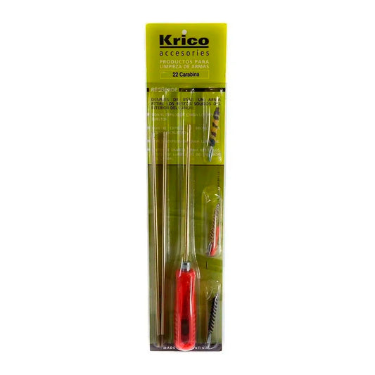 Kit de limpieza baqueta para carabina c.22