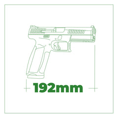Pistola Co2 Bersa Thunder 9 Pro 6mm Balines