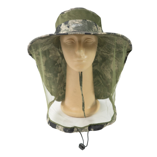 Sombrero Mosquitero UV35 Camuflado
