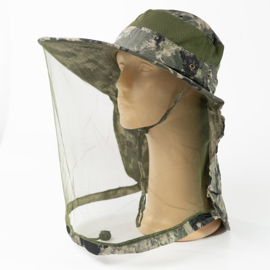 Sombrero Mosquitero UV35 Camuflado