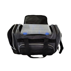 Bolso de pesca con 4 cajas portaseñuelos