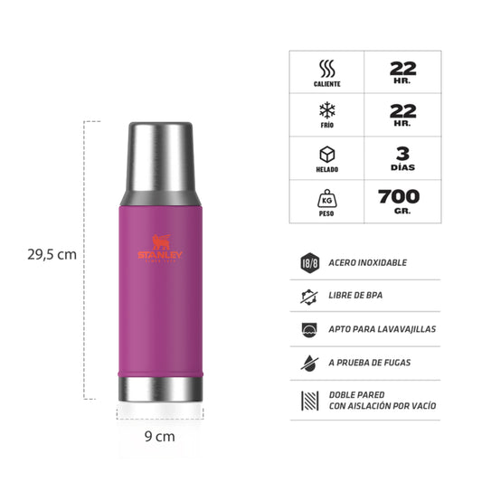 Termo NEW Classic 800 ml Mate System 22hrs