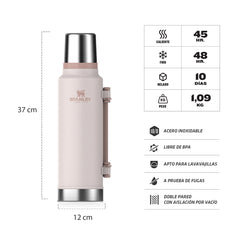 Termo Clasico 1.4 Lt. Asa Plegable 2.0