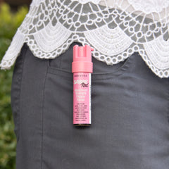 Gas pimienta con clip defensa personal 22 g Pink