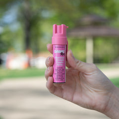Gas pimienta con clip defensa personal 22 g Pink