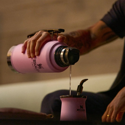 Termo Mate System Messi Goat Pink 1,2 lts
