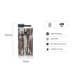 Petaca BOTTOMLAND 236 ml. Camuflada