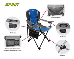 Sillon Director Deluxe Plegable Playa Camping