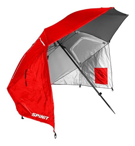 Sombrilla C/ Rompeviento Tipo Carpa Playa + Funda