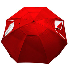 Sombrilla Carpa con rompeviento Rojo
