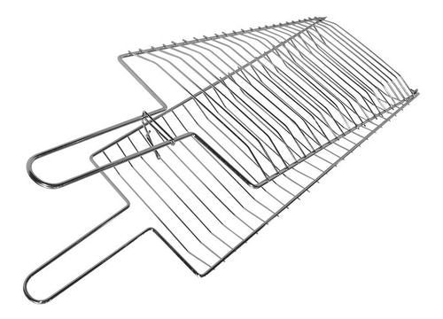 Parrilla Plegable P/ Pescado Chica C/ Funda