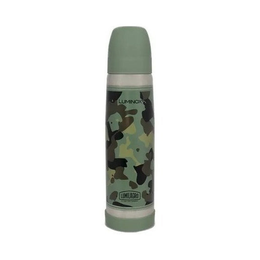 Termo de Acero Inoxidable Camuflado LUMINOX Con Pico Matero